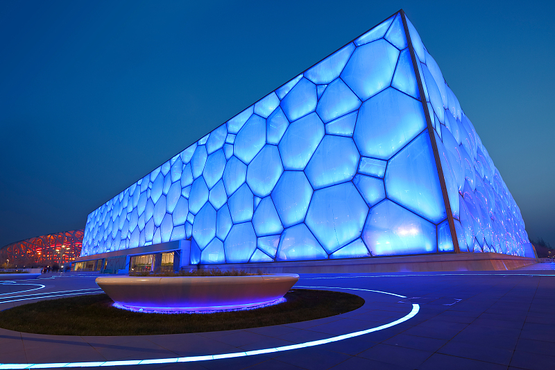 «Ледяной куб» в Пекине полностью готов к проведению Зимних Игр