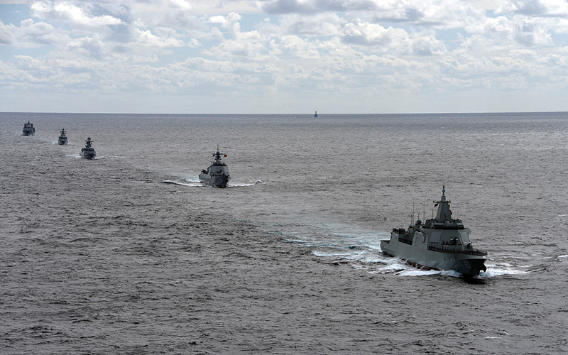 Китайско-российские военно-морские учения повысили потенциал противодействия угрозам и поддержания регионального мира — Минобороны