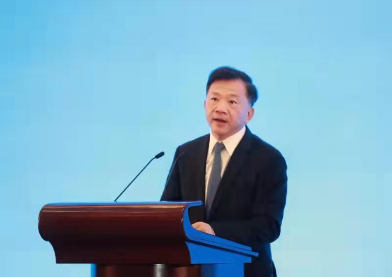 Генеральный директор CMG Шэнь Хайсюн выступил с речью на церемонии открытия фестиваля «Документальные фильмы Китая».