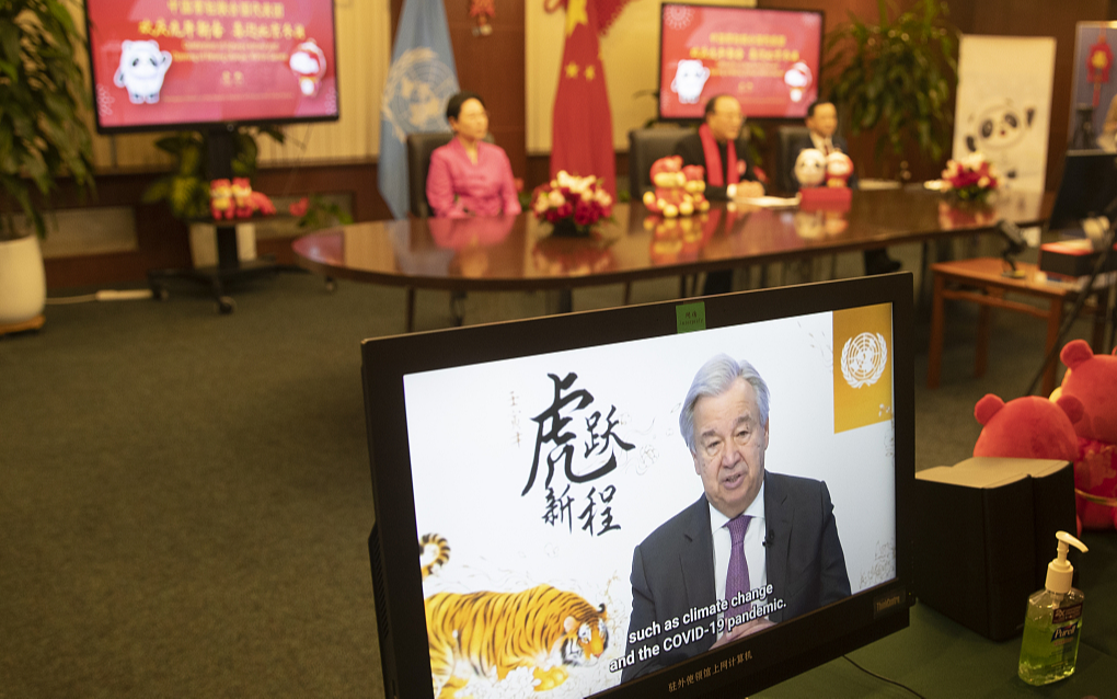 Генсек ООН выступил с новогодним посланием по случаю наступающего года Тигра