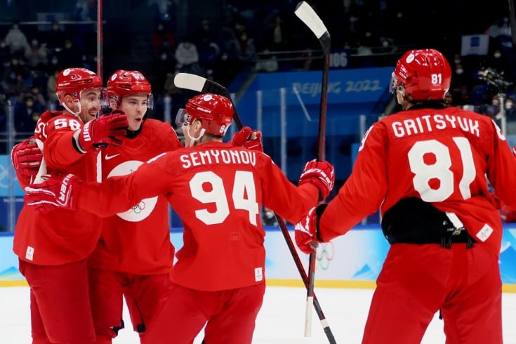 Сборная России по хоккею обыграла Швейцарию после первого периода в матче групповой стадии на Олимпиаде в Пекине — 1:0.