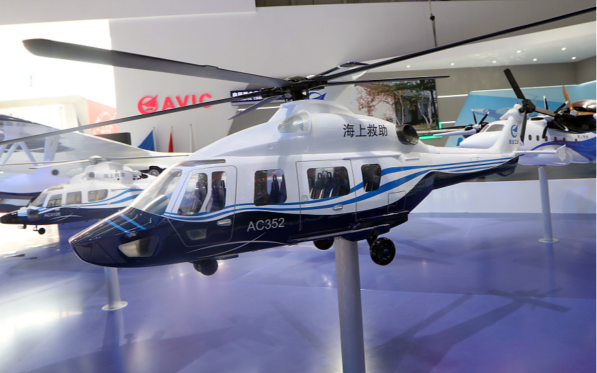 В Китае завершена разработка среднего многоцелевого вертолета AC352