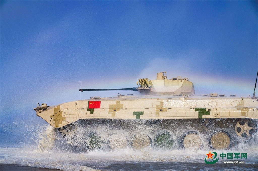 ​Китайские танкисты заняли третье место в финале «Танкового биатлона»