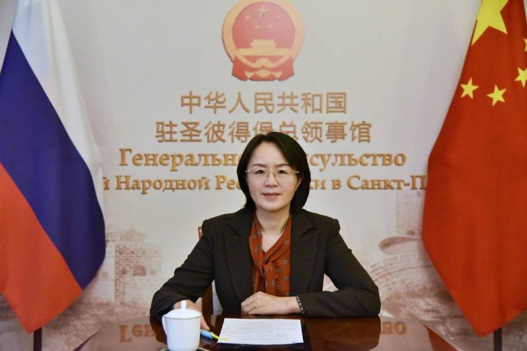 Госпожа Ван Вэньли приняла участие в Видеоконференции между мэрами пяти городов Китая и России