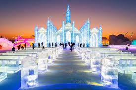 На Харбинском международном фестивале льда и снега начала работу выездная студия Медиакорпорации Китая