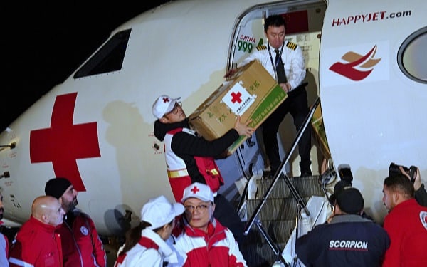 Первая партия медицинских материалов от Китайского общества Красного Креста прибыла в Дамаск