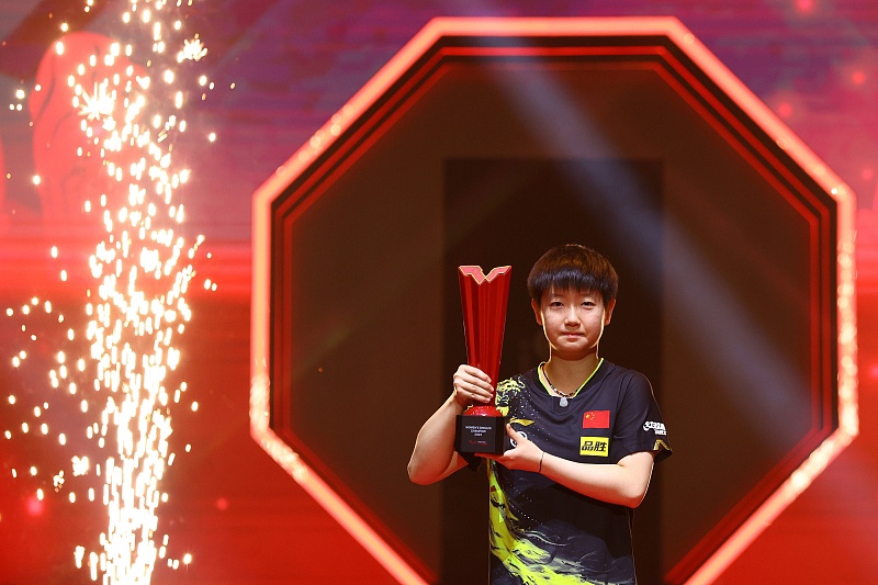 Китаянка Сунь Инша завоевала сегодня золотую медаль Азиатских игр в Ханчжоу в финале женского одиночного разряда по настольному теннису