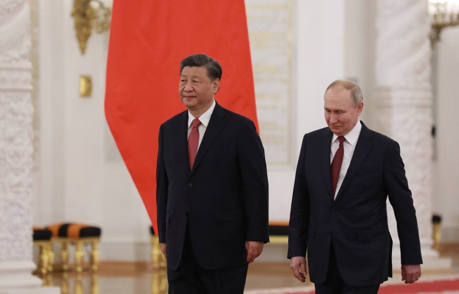 Владимир Путин провел торжественную церемонию встречи Си Цзиньпина