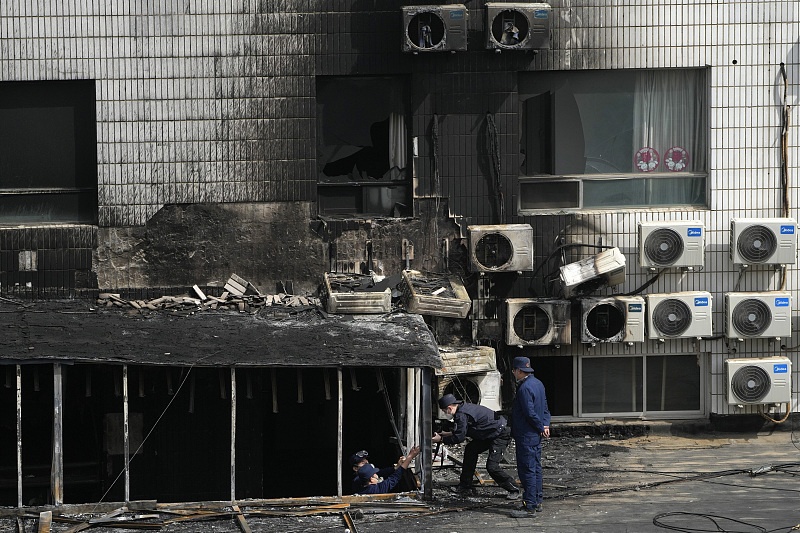 Число погибших из-за пожара в больнице на юге Пекина увеличилось до 29 человек, 26 из них были пациентами
