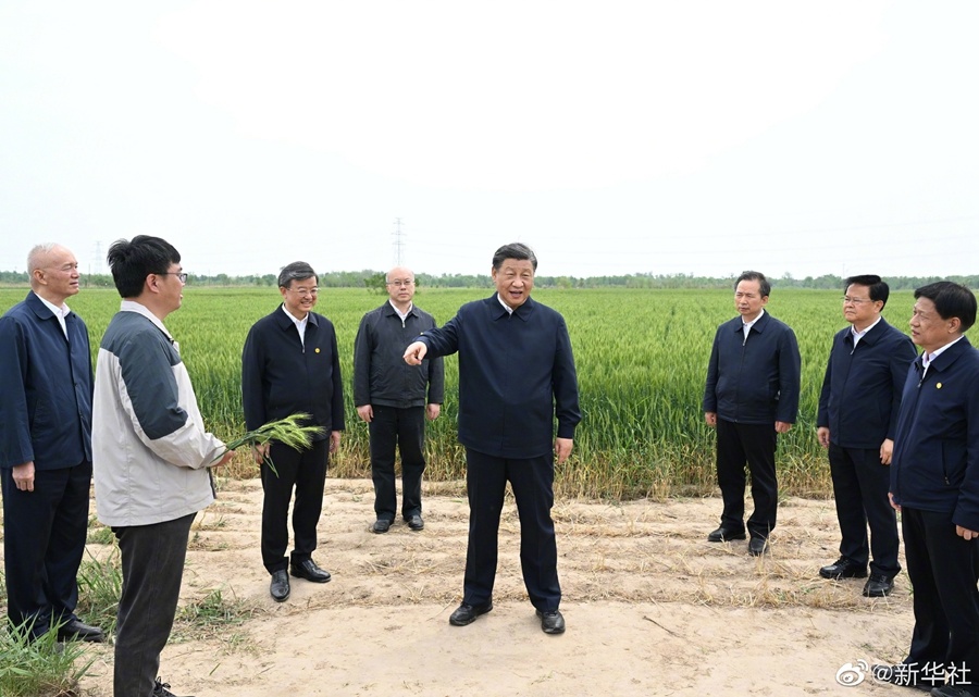 Председатель КНР совершил инспекционную поездку в город Цанчжоу провинции Хэбэй