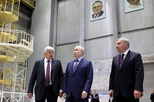 Владимир Путин посетил РКК «Энергия»