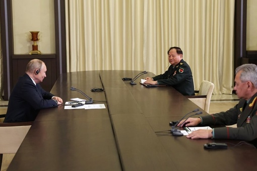 Путин на встрече с Чжан Юся попросил передать привет Си Цзиньпину