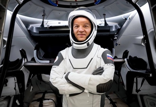Приводнение корабля Crew Dragon с космонавтом Роскосмоса Константином Борисовым — 12 марта