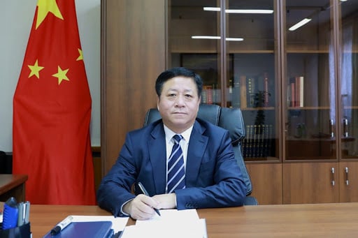 Посол Китая в России Чжан Ханьхуэй дал интервью Международному информационному агентству «Россия сегодня»