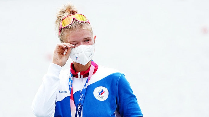 Анна Пракатень завоевала серебро в академической гребле в одиночке на Играх в Токио.