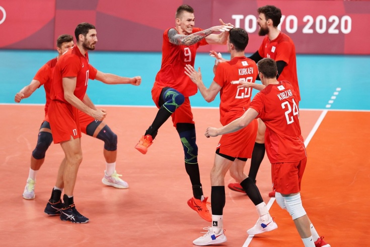 Мужская сборная России по волейболу вышла в финал Олимпиады-2020
