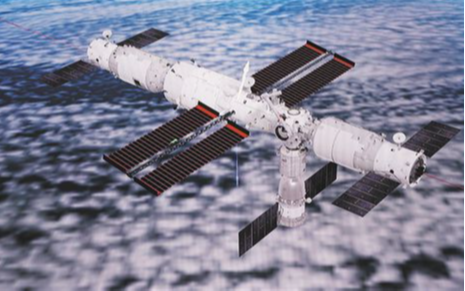 По данным Канцелярии программы пилотируемой космонавтики Китая , лабораторный модуль «Мэнтянь» успешно состыковался с китайской космической станцией «Тяньгун»