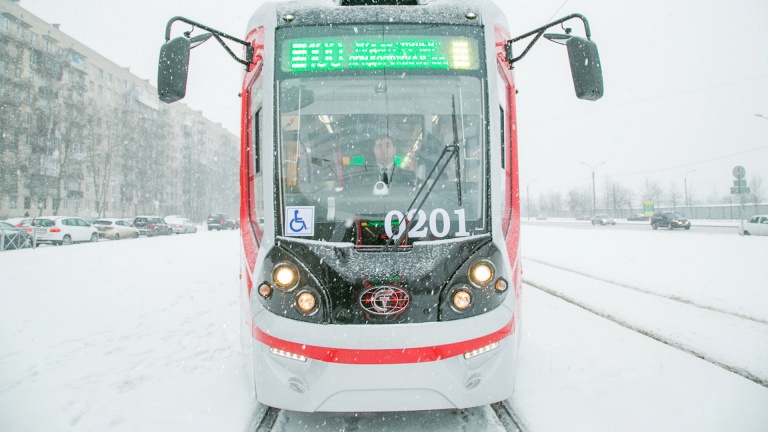 В Петербурге в день открытия Игр в Пекине запустят «олимпийский трамвай»