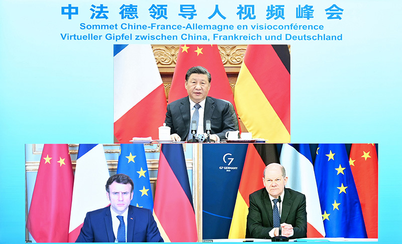 Си Цзиньпин призвал расширять диалог и сотрудничество между Китаем и ЕС