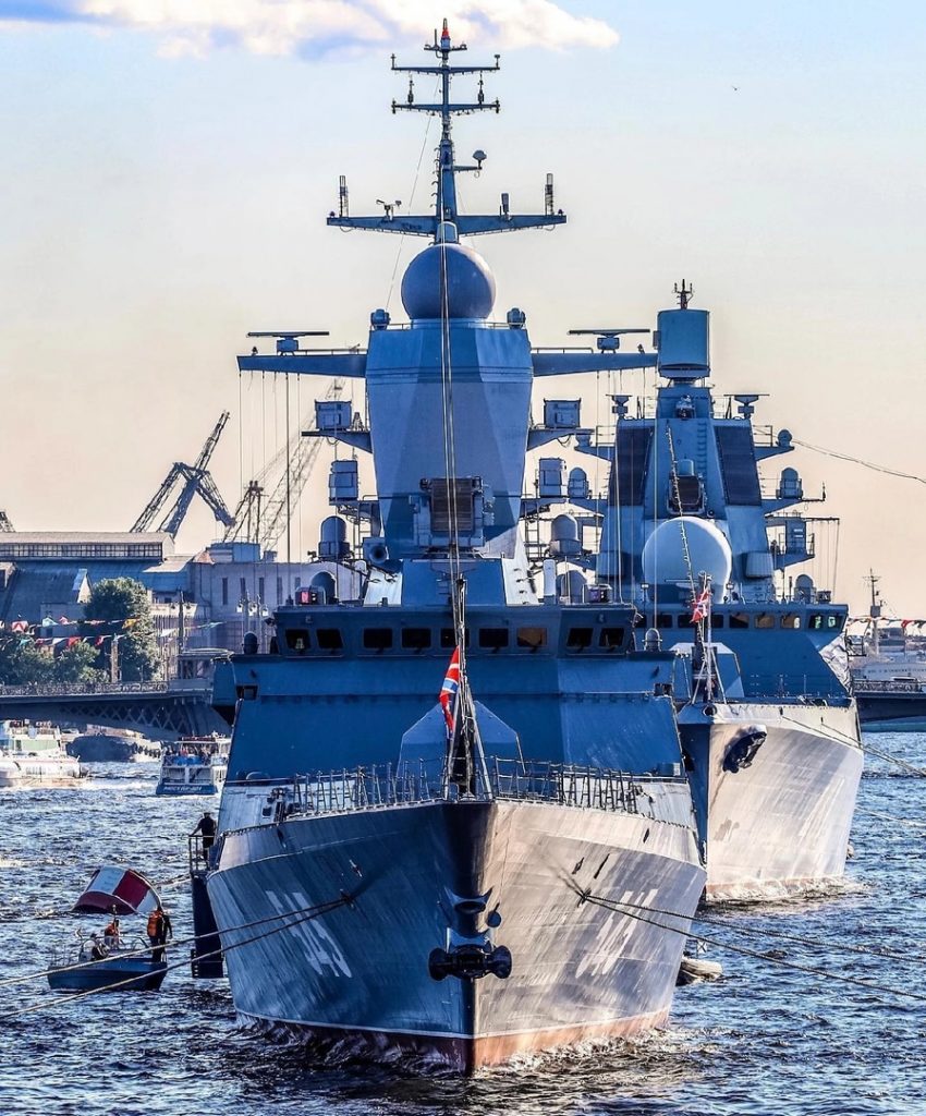 Главный военно-морской парад состоится в Санкт-Петербурге 30 июля в День Военно-морского флота