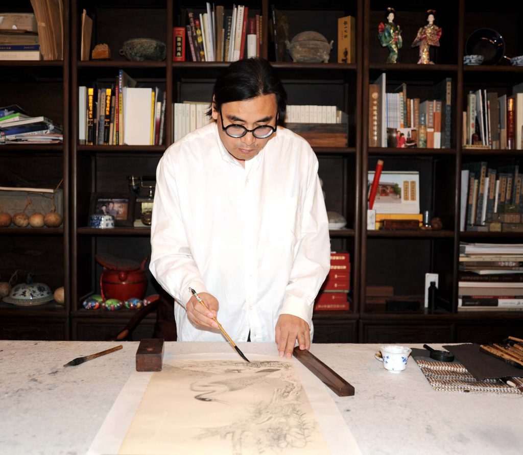 Выставка китайского художника Лю Ваньмина проходит в Гуанчжоу
