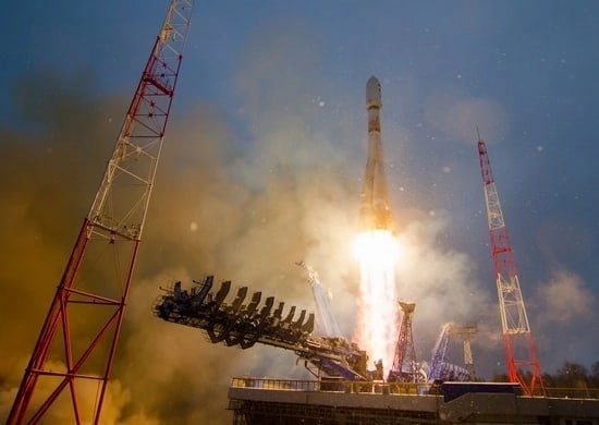 С космодрома Плесецк стартовала ракета-носитель «Союз-2.1б»