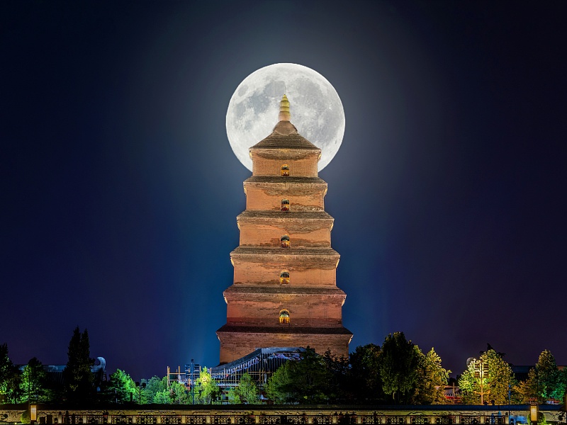 Большая пагода диких гусей в Сиане