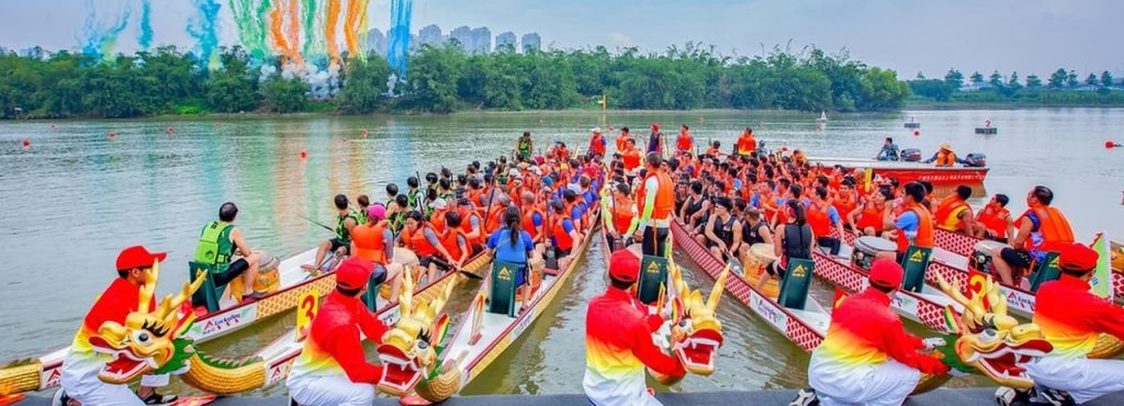 В Китае широко отмечают Праздник драконьих лодок — Дуаньу