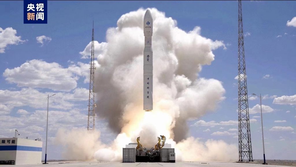 С космодрома Цзюцюань была успешно запущена ракета-носитель «Лицзянь-1»