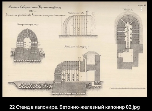 В ходе восстановительных работ на форте «Риф» в Кронштадте был найден опытный уникальный капонир XIX века (сооружение для ведения флангового огня по двум противоположным направлениям), более 110 лет находившийся под землей