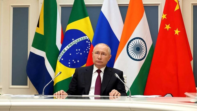 Путин выступил на саммите ХV БРИКС 23 августа 2023