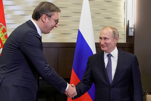 Вучич отметил уверенность Путина в ходе короткой встречи