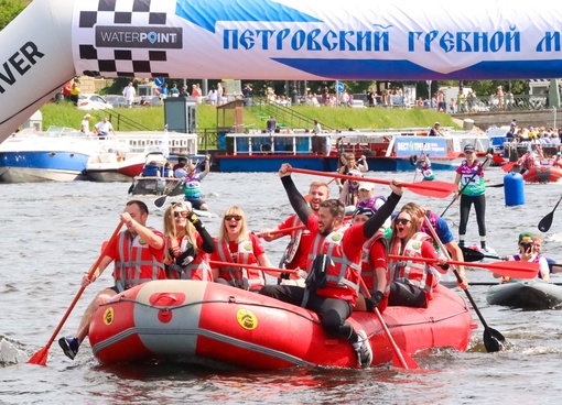 Петровский гребной марафон на драконьих лодках 2024