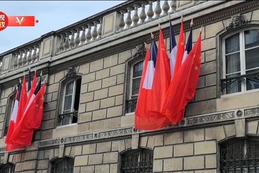 Утром 6 мая по местному времени председатель КНР Си Цзиньпин прибыл в Елисейский дворец в Париже