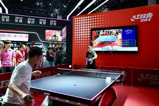 На Олимпийских играх 2024 года в Париже будут представлены столы для настольного тенниса китайского производства с использованием новейших технологий, улучшающих отскок