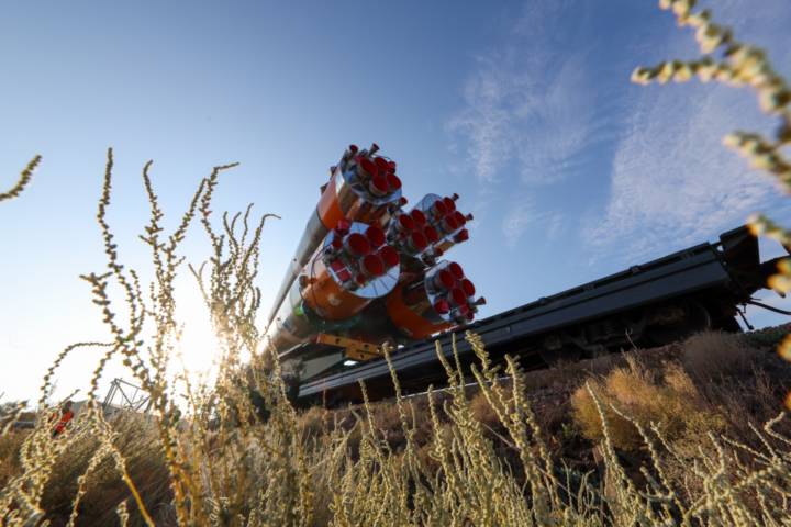 «Союз-2.1а» с «Прогрессом МС-32» — на старте Байконура