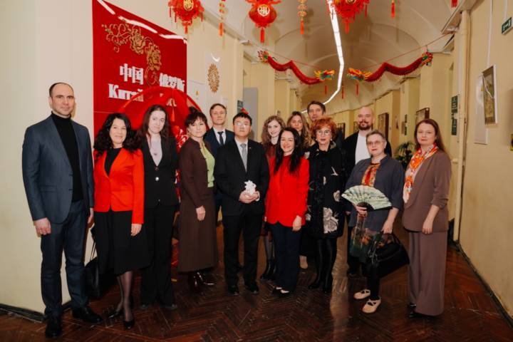 Торжественная церемония встречи Китайского Нового года СПбГЭУ