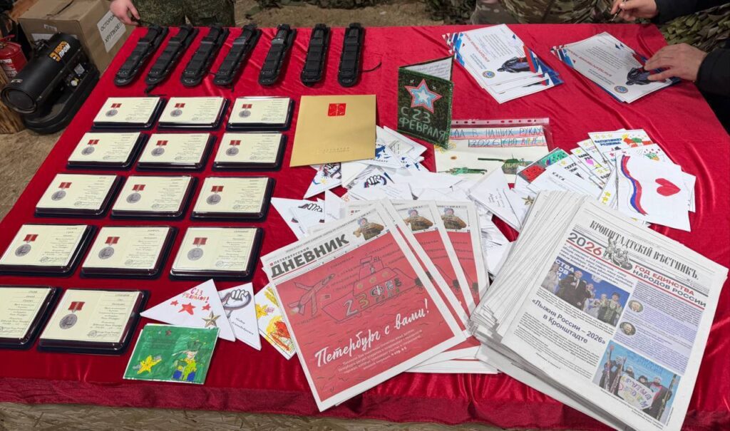 Новый специальный фронтовой выпуск «Петербургского дневника» передадут военнослужащим ко Дню защитника Отечества