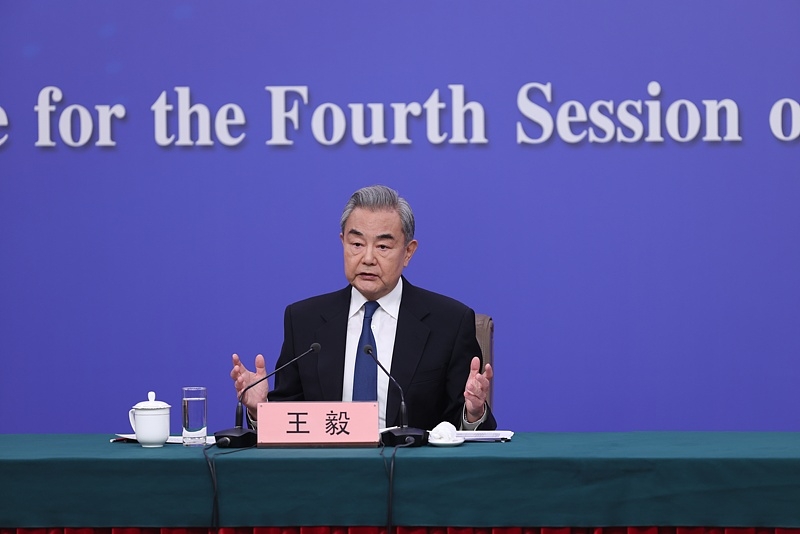 Пресс-конференция главы МИД КНР