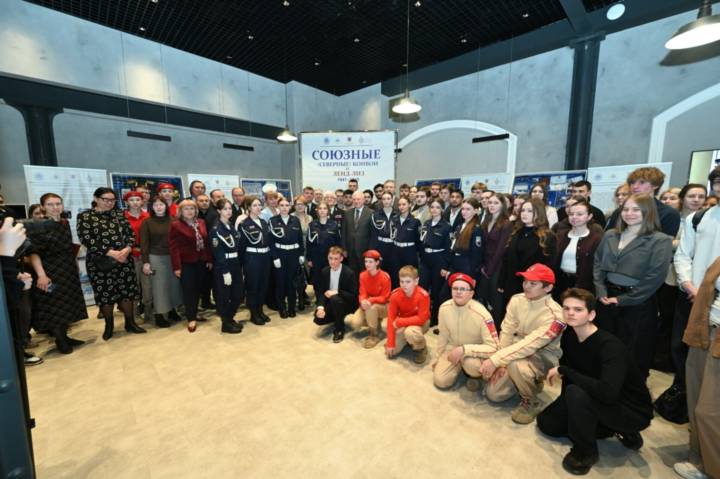 15 апреля состоялось открытие выставки «Союзные (Северные) конвои и ленд-лиз 1941–1945 годов»